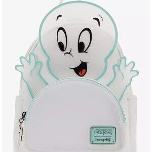 Loungefly Casper the Friendly Ghost Figural Casper Mini Backpack and Wallet NWT